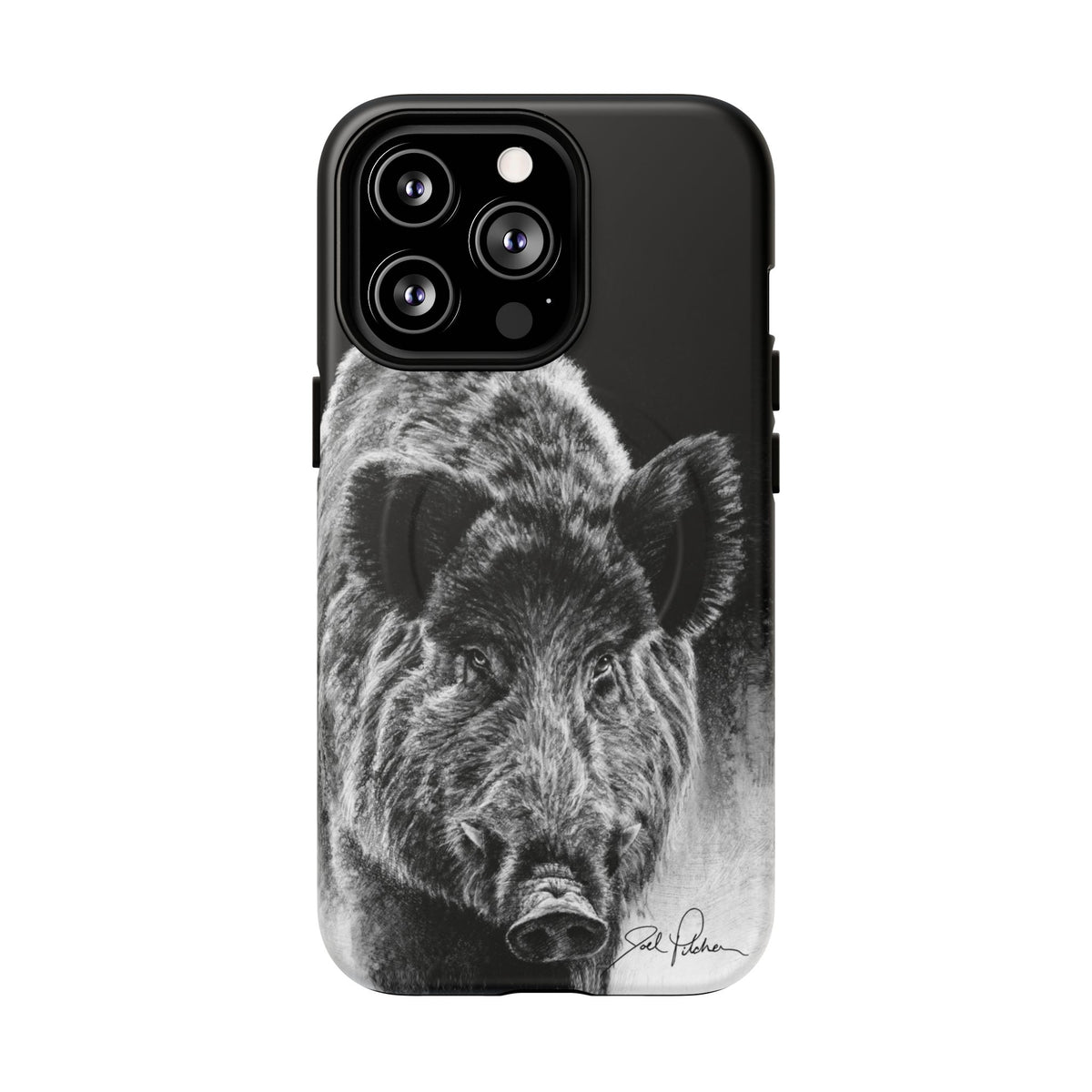 "Wild Boar" Magnetic Tough Case