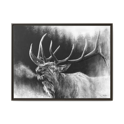 "Bugle Boy" Framed Canvas