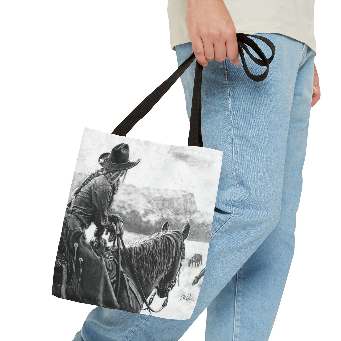 "Bridles and Braids" Tote Bag