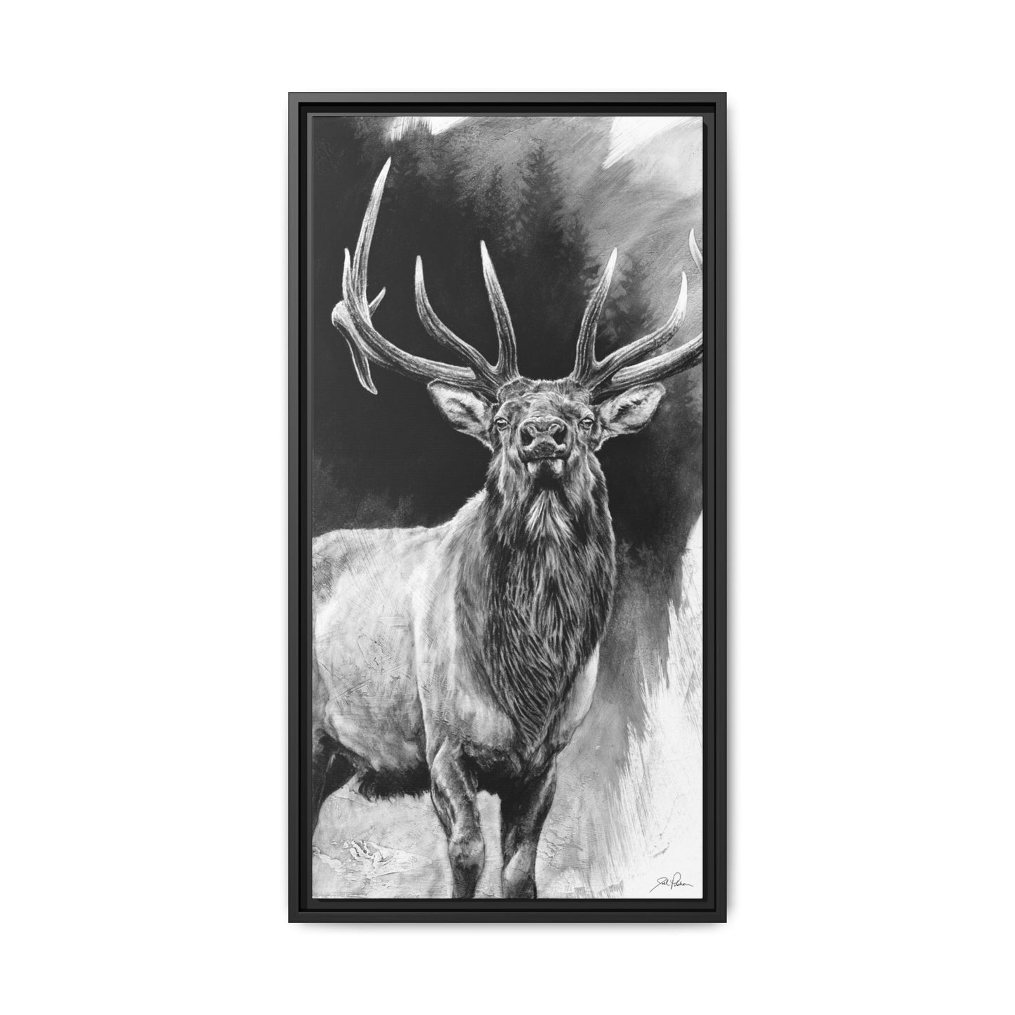 "Standing Tall" Framed Canvas