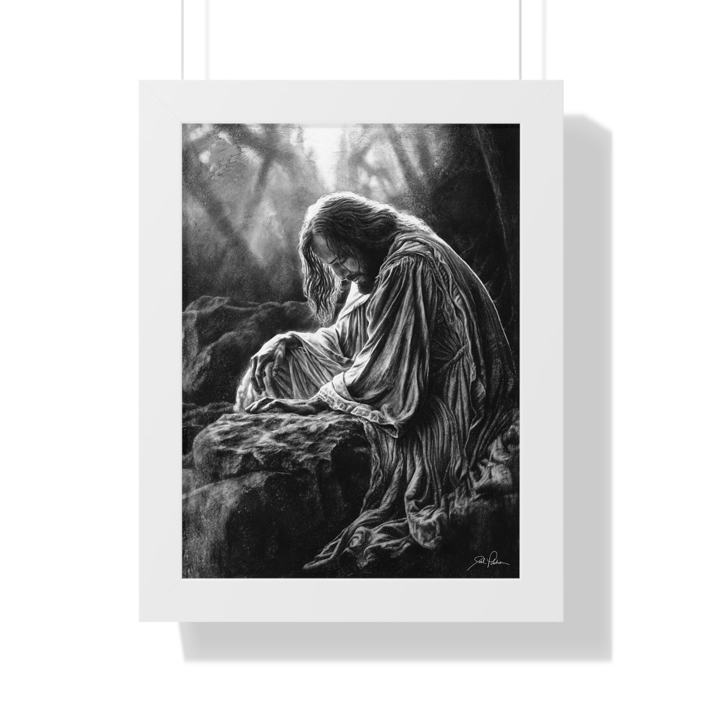 "Gethsemane" Framed Paper Print.