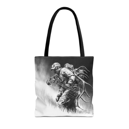 "Uphill Battle" Tote Bag