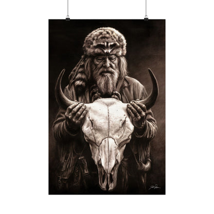 "Legends of the West" Premium Matte Paper Print.