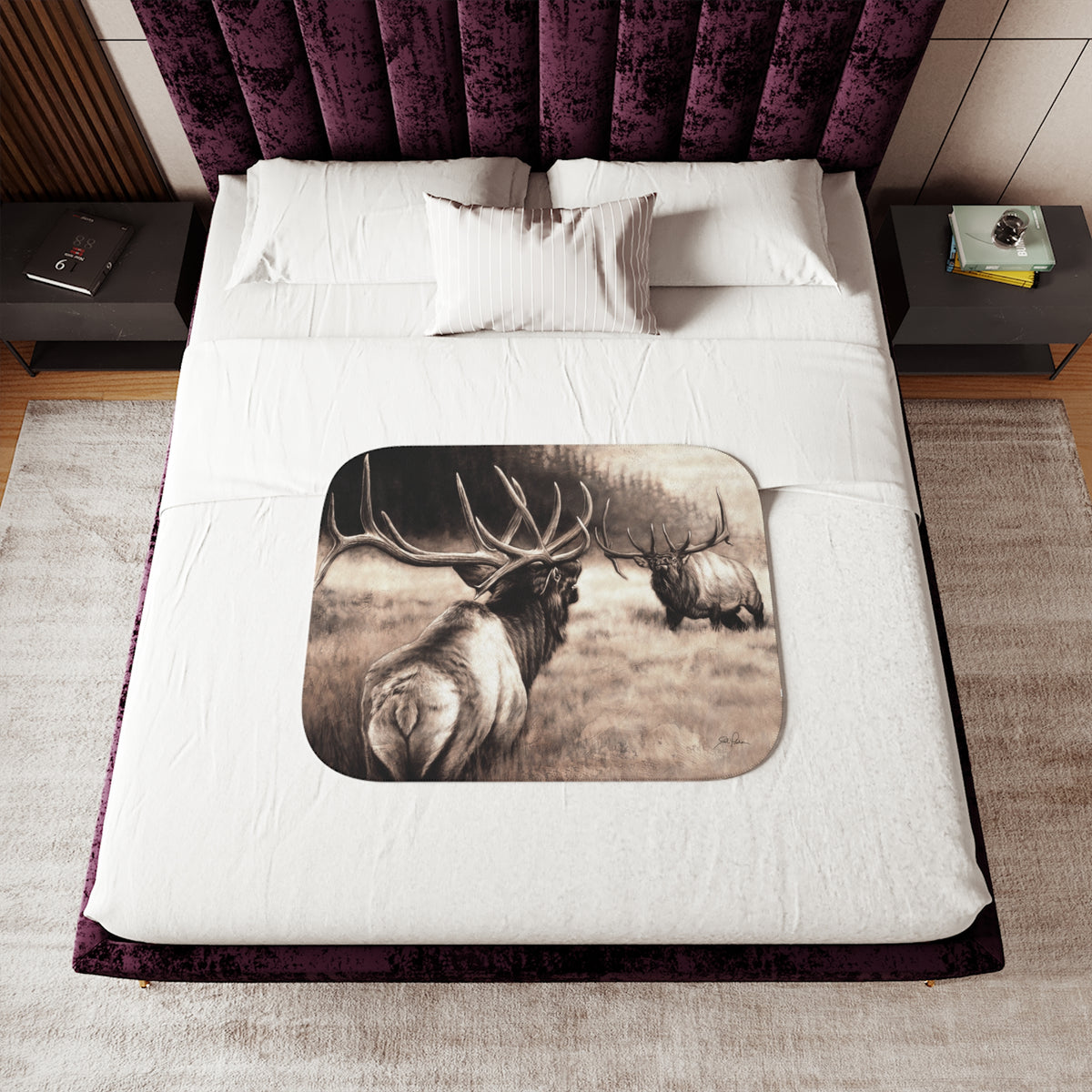 "Ready to Rumble" Sherpa Blanket.