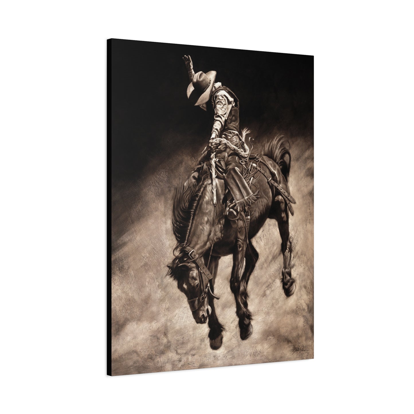 "Giddy Up" Stretched Canvas