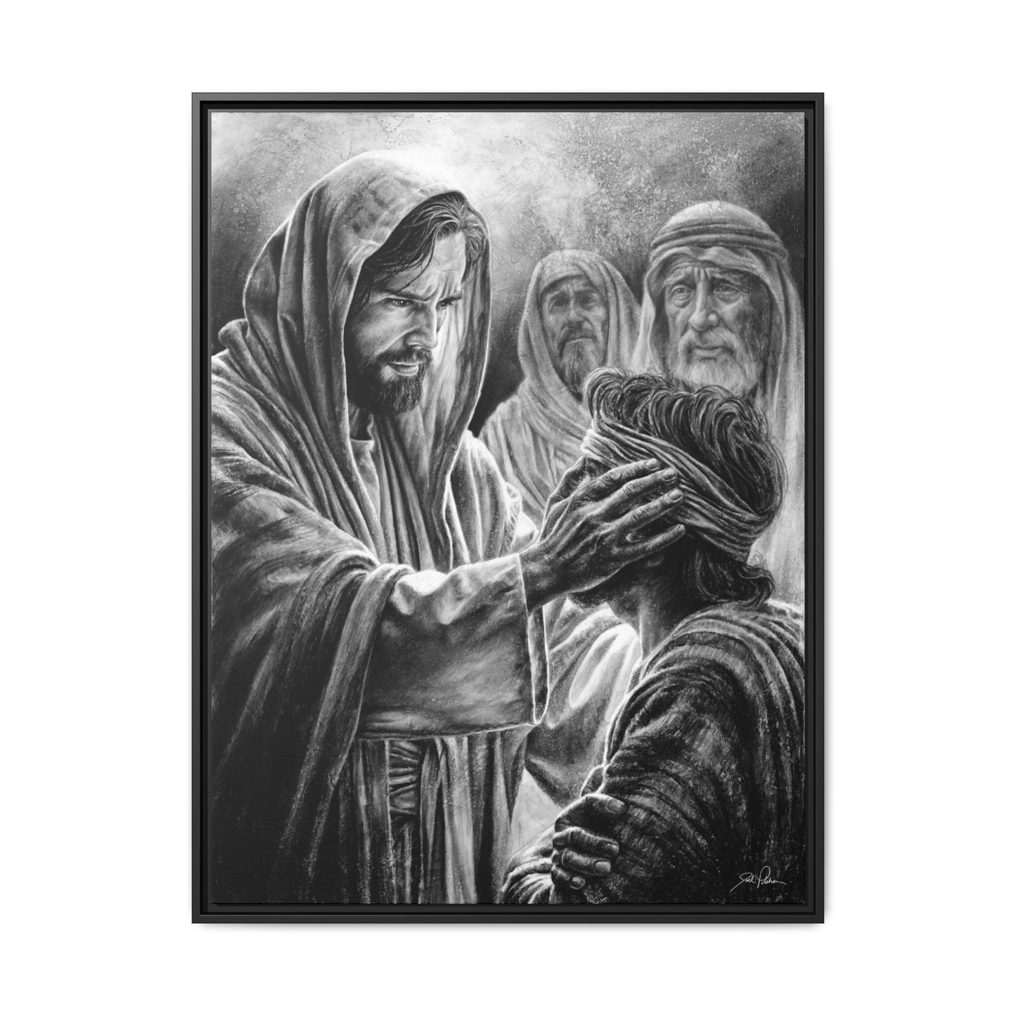 "That We May See" Framed Canvas