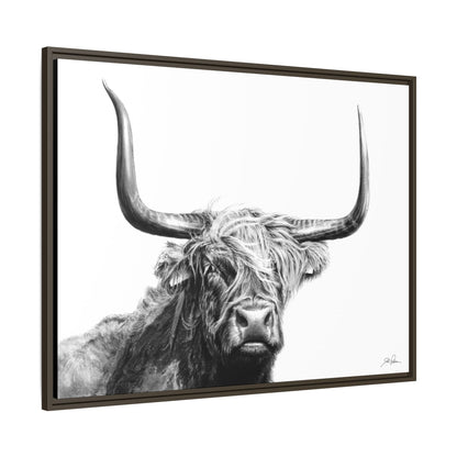 "Highlander" Framed Canvas