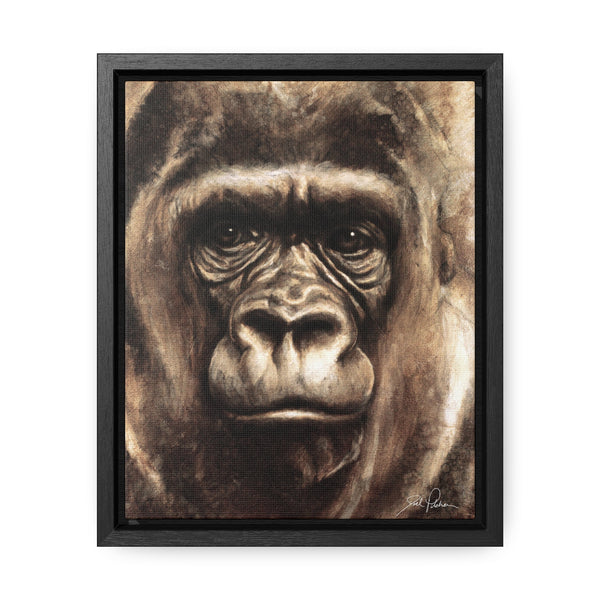"Gorilla" Gallery Wrapped/Framed Canvas
