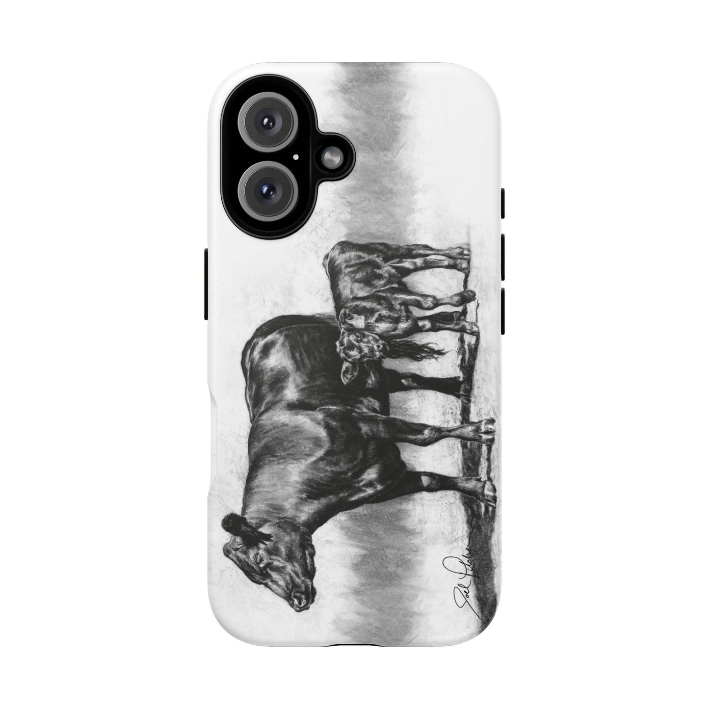 "Mama Cow & Calf" Smart Phone Tough Case