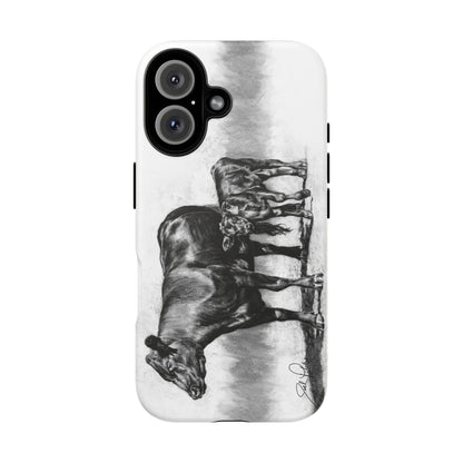 "Mama Cow & Calf" Smart Phone Tough Case