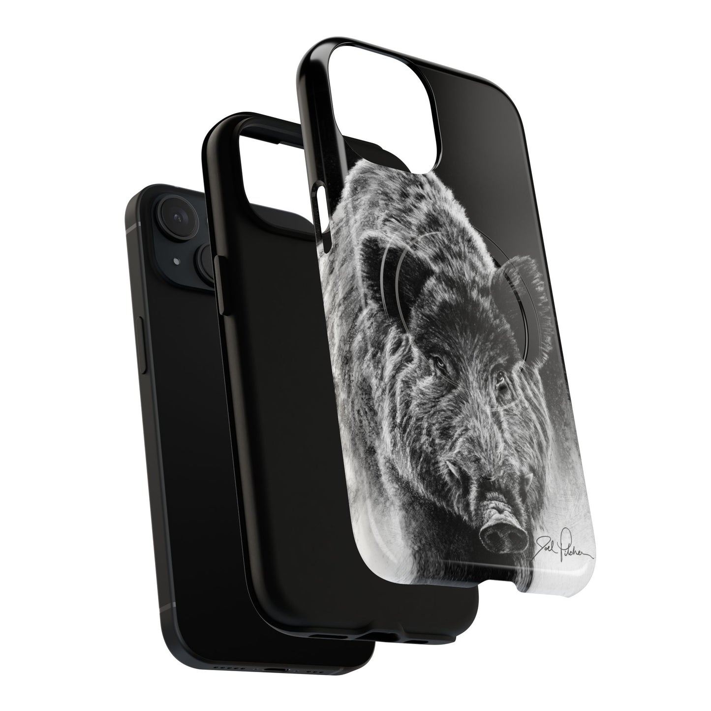 "Wild Boar" Magnetic Tough Case