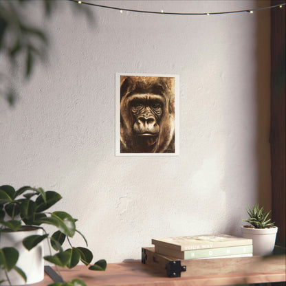 "Gorilla" Premium Matte Paper Print