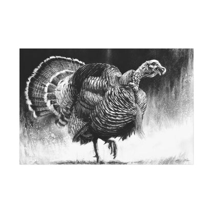 "Gobbler" Stretched Canvas