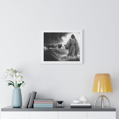"Be Not Afraid" Framed Paper Print