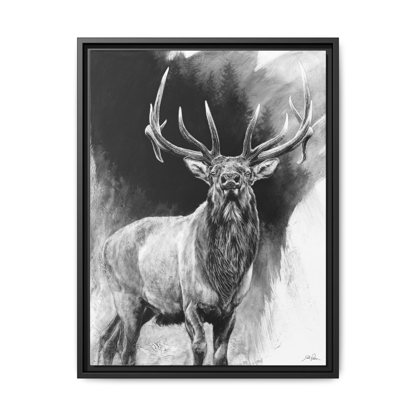 "Standing Tall" Framed Canvas