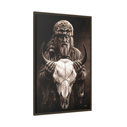 "Legends of the West" Framed Canvas