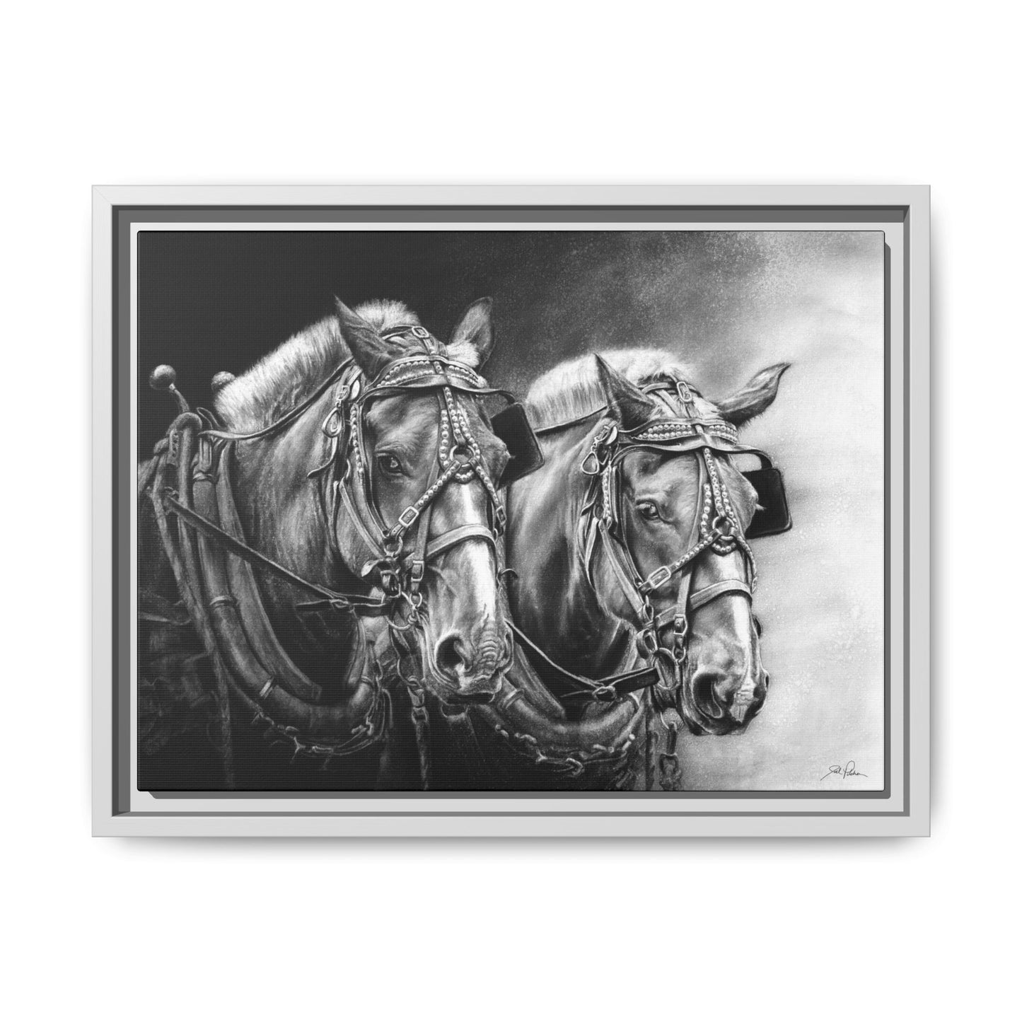 "Dream Team" Framed Canvas