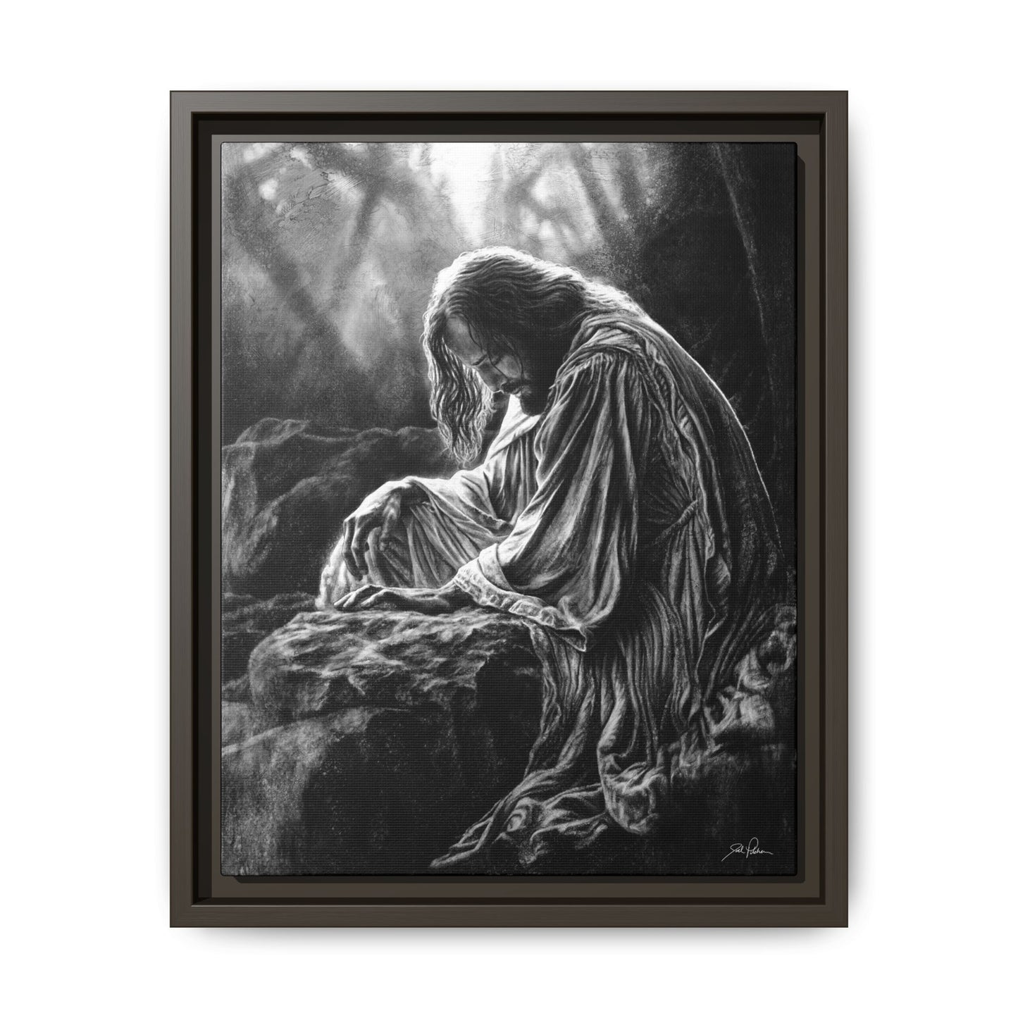 "Gethsemane" Framed Canvas