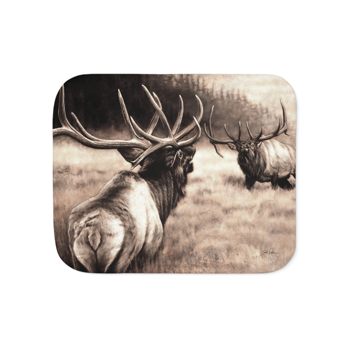 "Ready to Rumble" Sherpa Blanket.