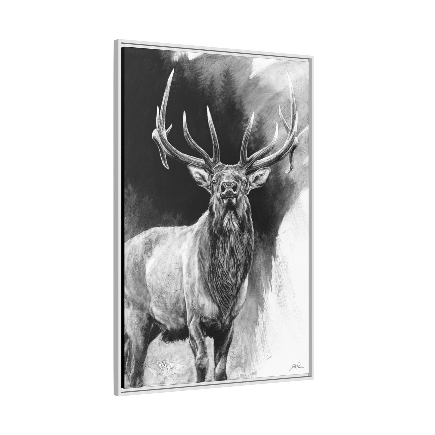 "Standing Tall" Framed Canvas