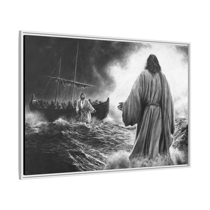 "Be Not Afraid" Framed Canvas