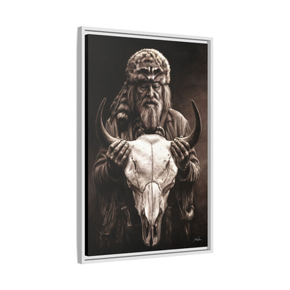 "Legends of the West" Framed Canvas