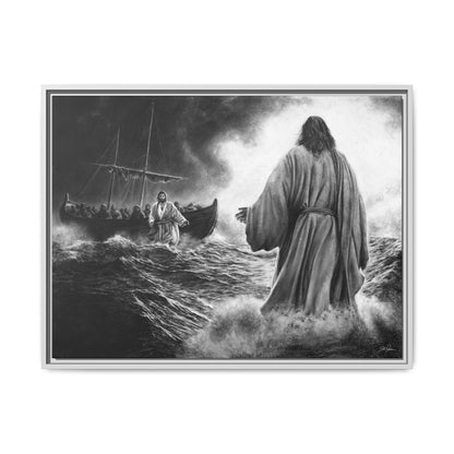 "Be Not Afraid" Framed Canvas