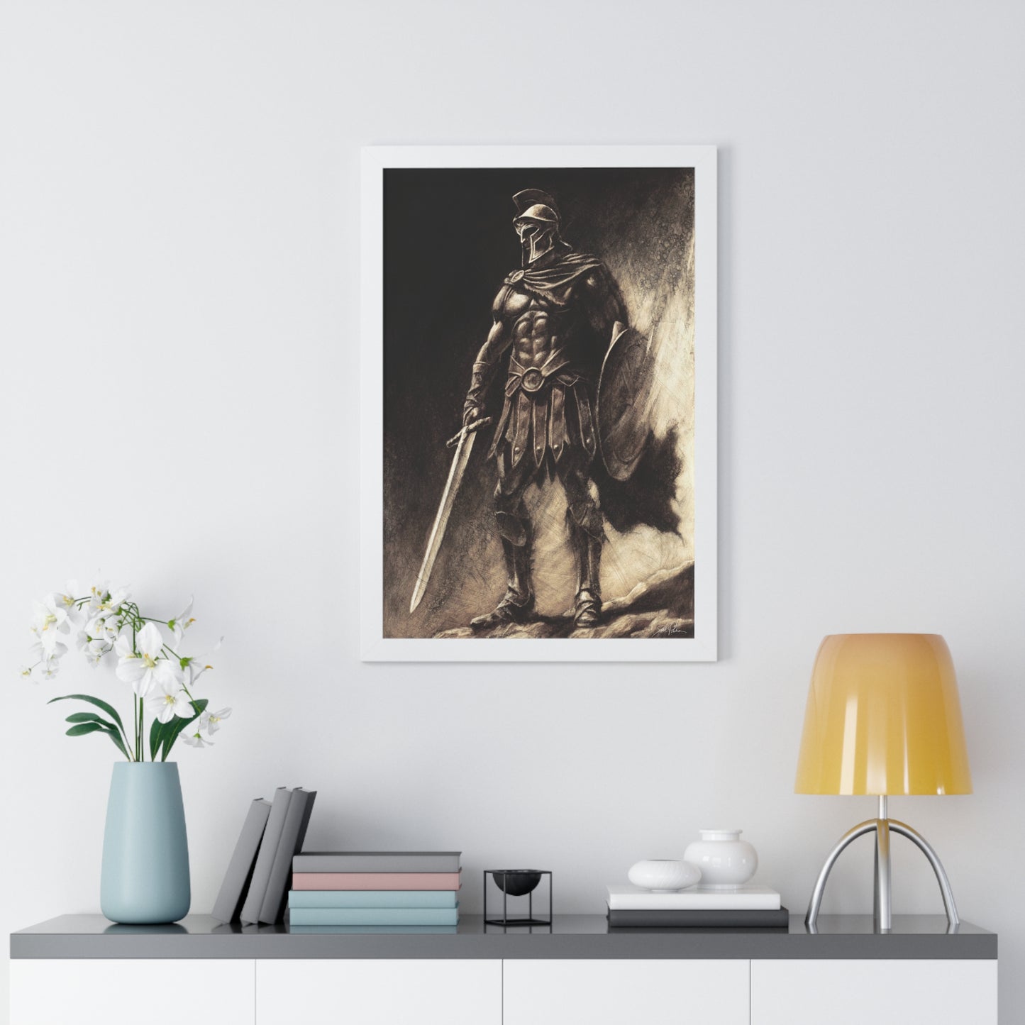 "Armor of God" Framed Paper Print