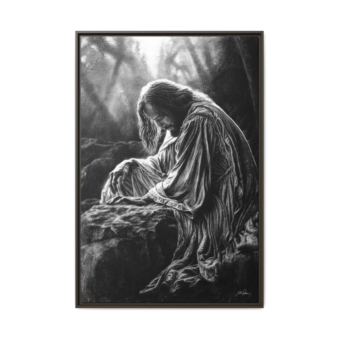 "Gethsemane" Framed Canvas