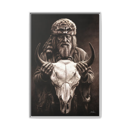 "Legends of the West" Framed Canvas