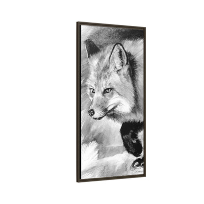 "Fox" Framed Canvas