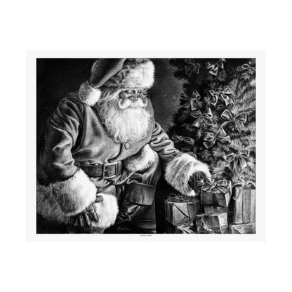 "Secret Santa" Premium Matte Paper Print