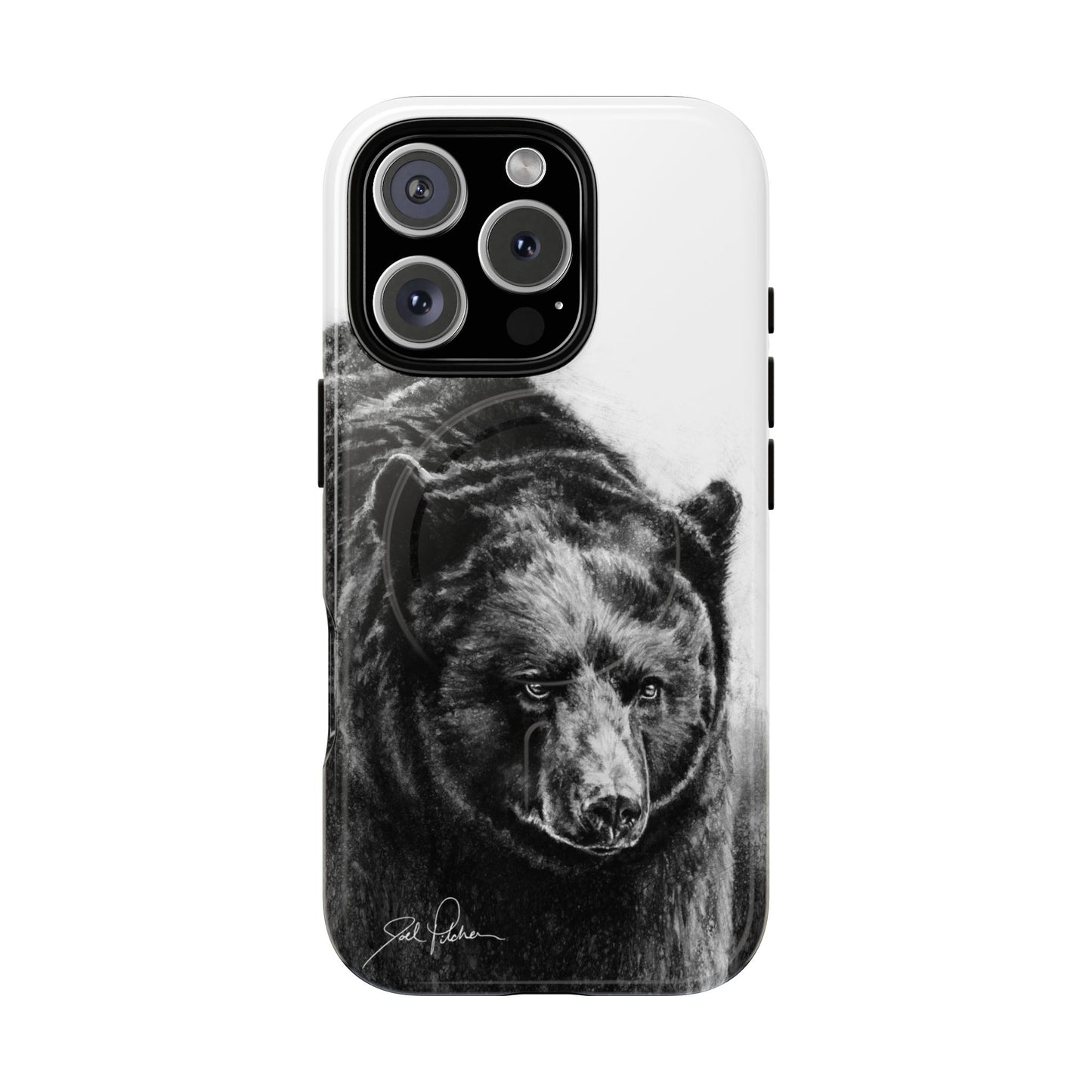"Black Bear" Magnetic Tough Case