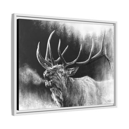 "Bugle Boy" Framed Canvas