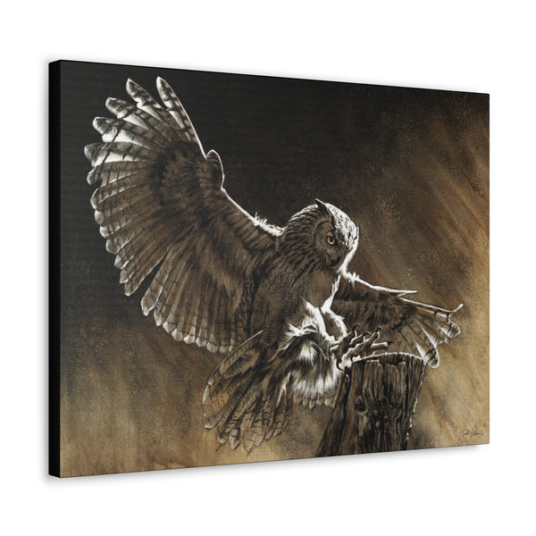 "Night Shift" Gallery Wrapped Canvas