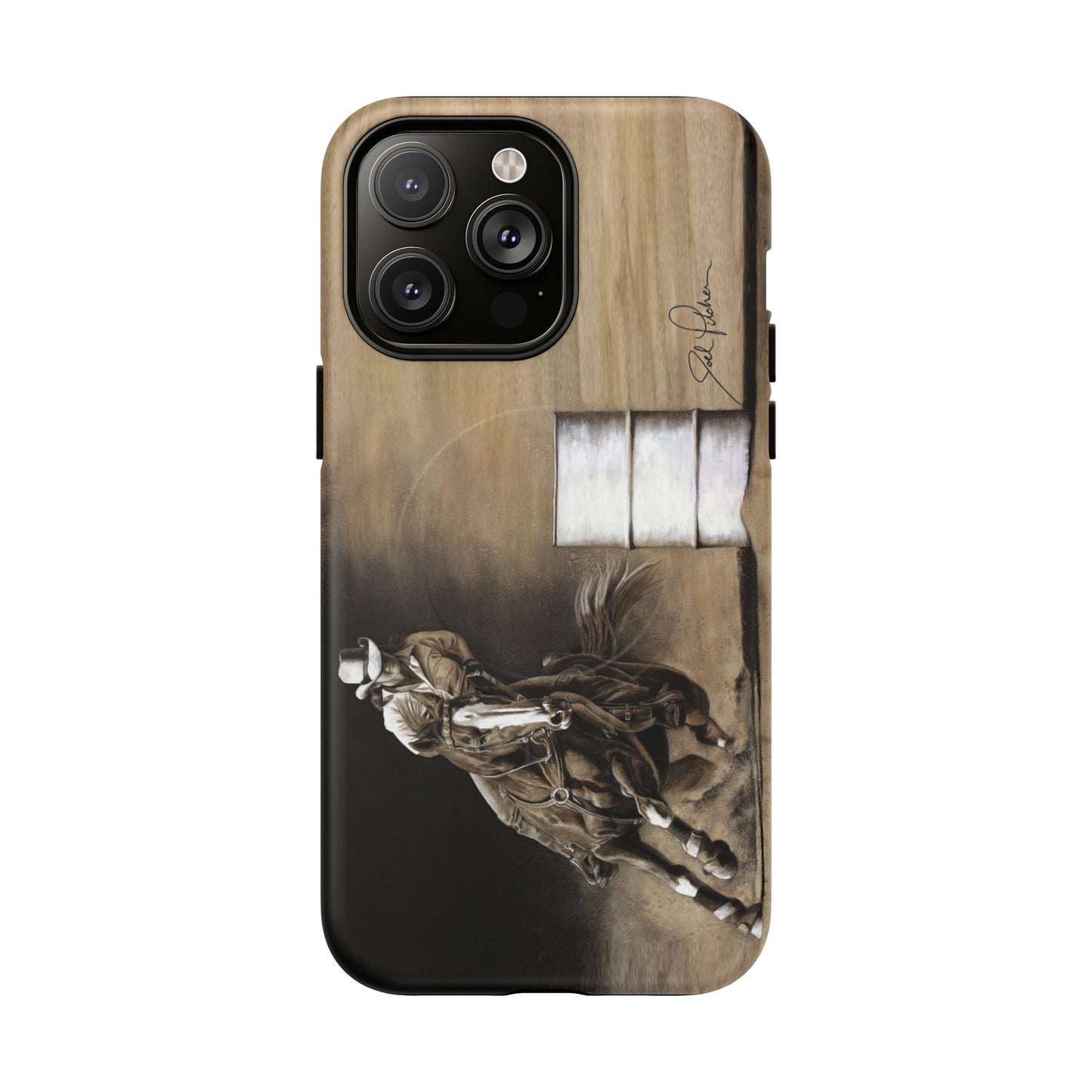 "Turn and Burn" Magnetic Tough Case