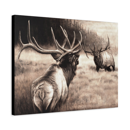 "Ready to Rumble" Stretched Canvas