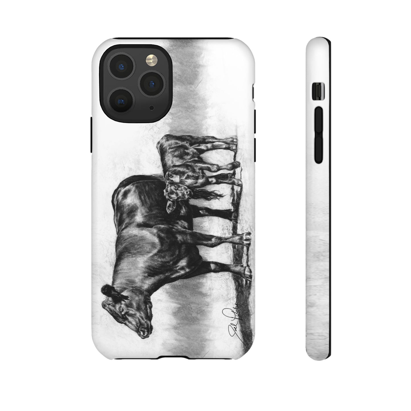 "Mama Cow & Calf" Smart Phone Tough Case