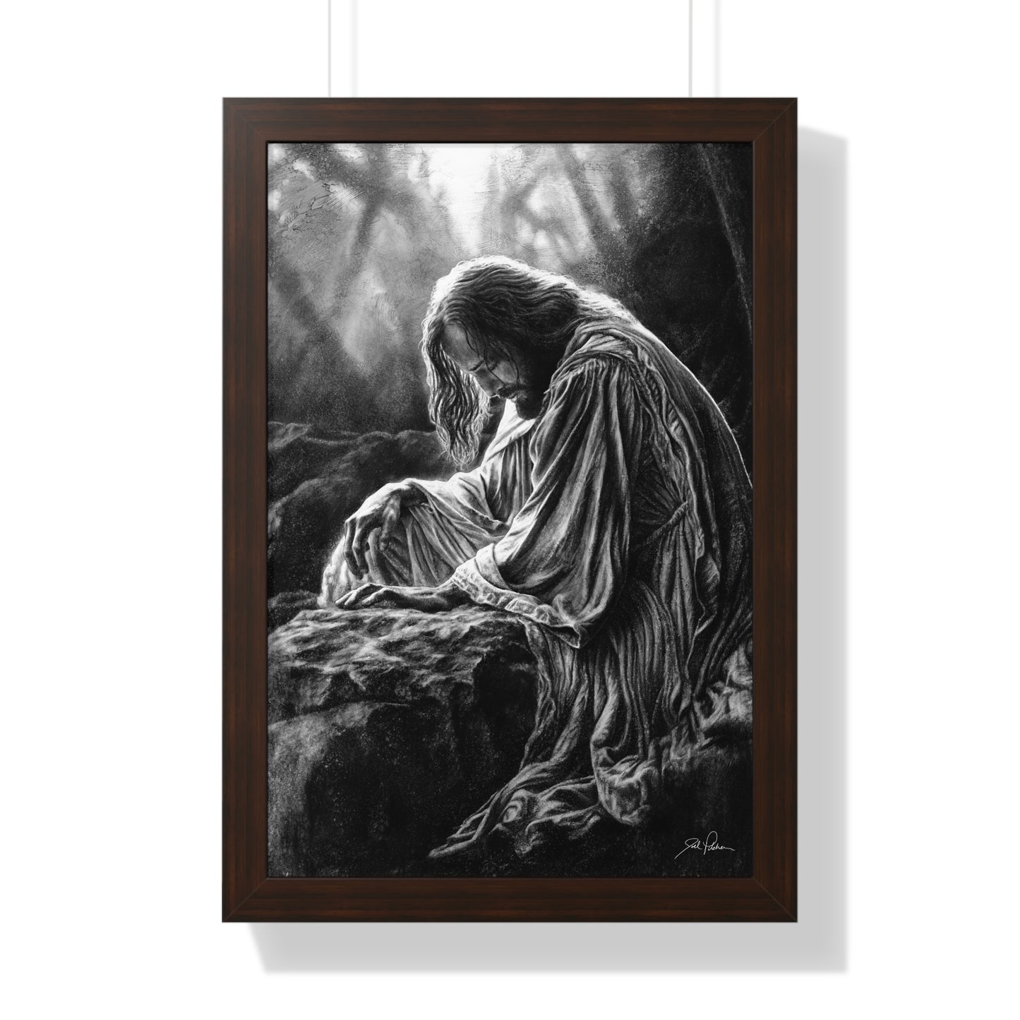 "Gethsemane" Framed Paper Print.