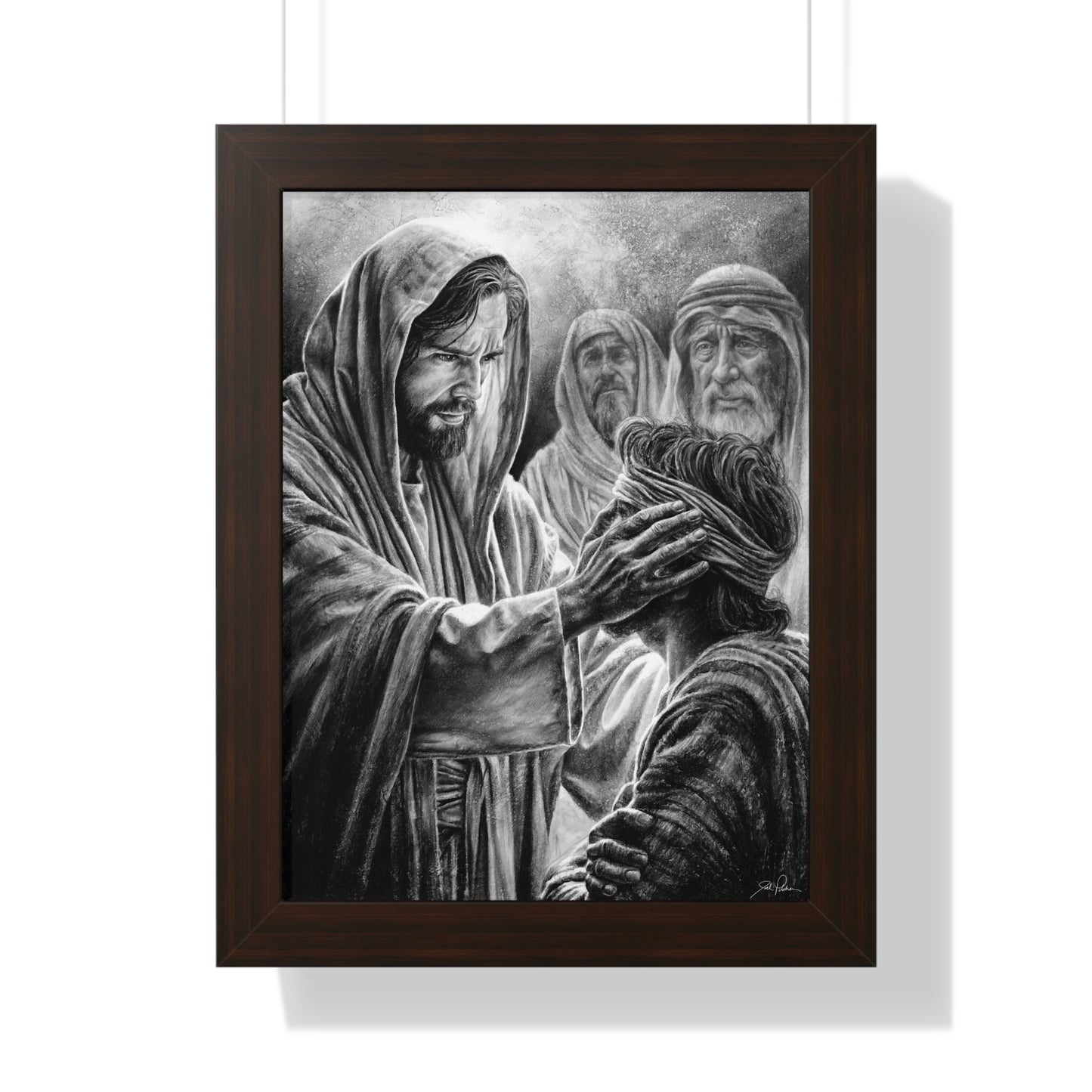 "That We May See" Framed Paper Print.