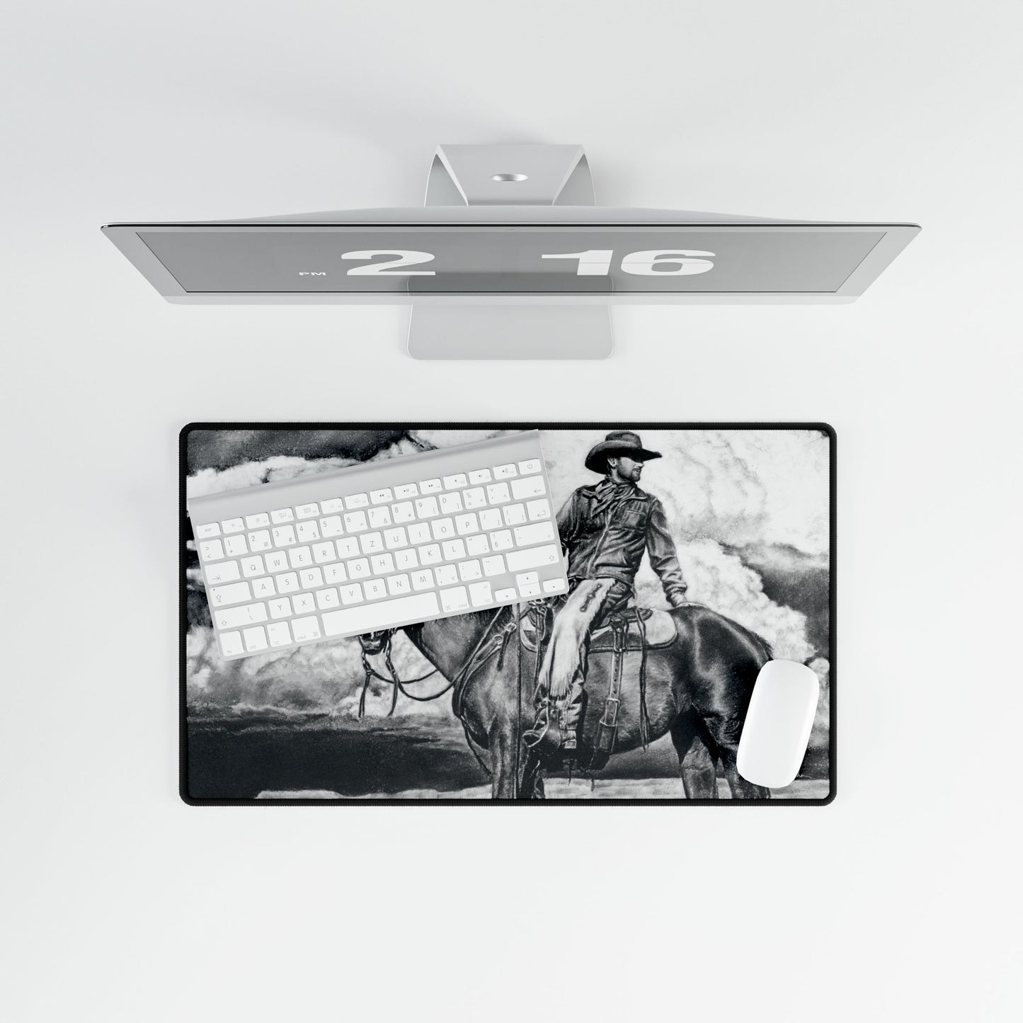 "Looking Back on the Path" Mouse Pad