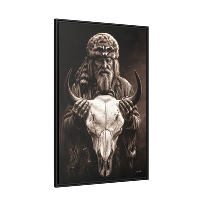 "Legends of the West" Framed Canvas