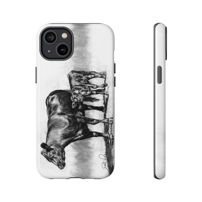 "Mama Cow & Calf" Smart Phone Tough Case