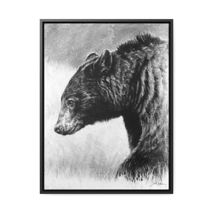 "Burly Bear" Gallery Wrapped/Framed Canvas