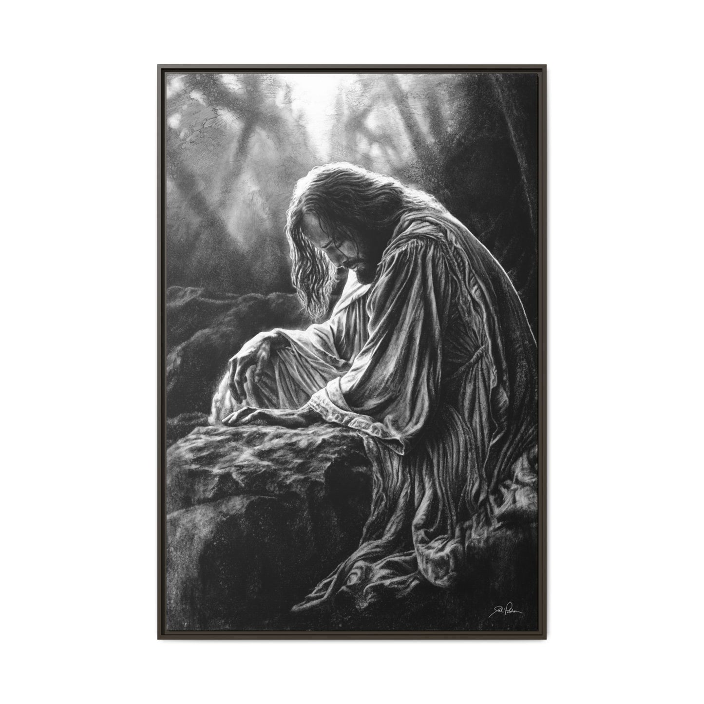 "Gethsemane" Framed Canvas