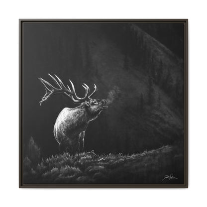 "Mountain Monarch" Framed Canvas