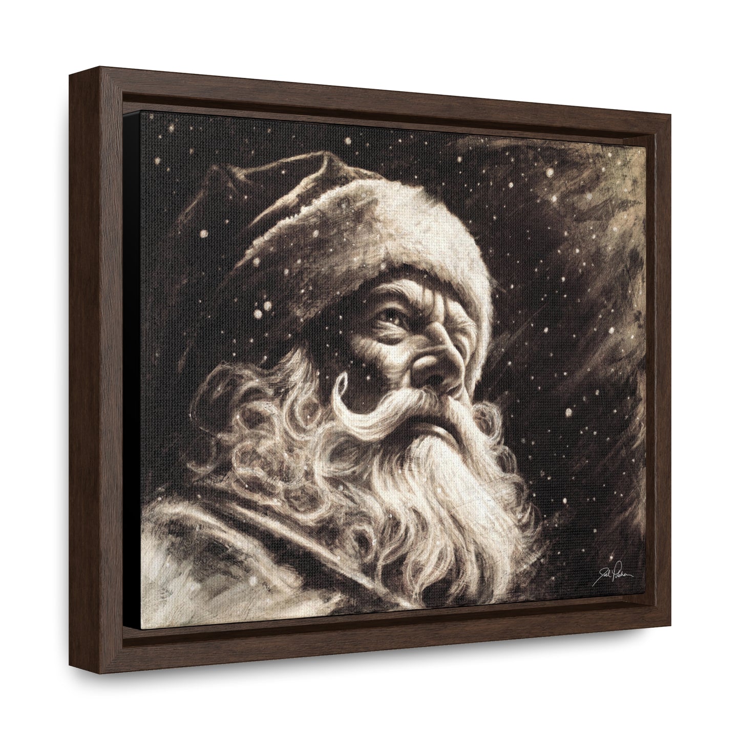 "Kris Kringle" Gallery Wrapped/Framed Canvas