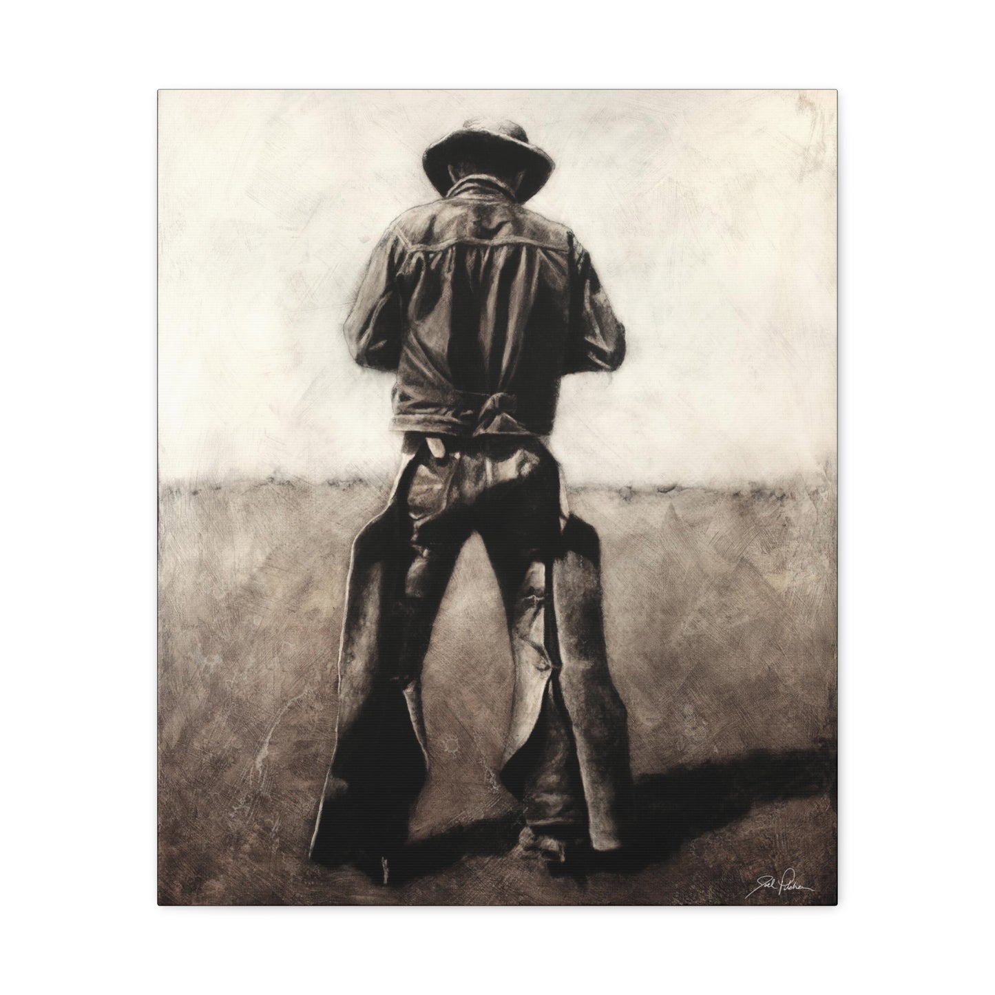 "Cowboy" Gallery Wrapped Canvas