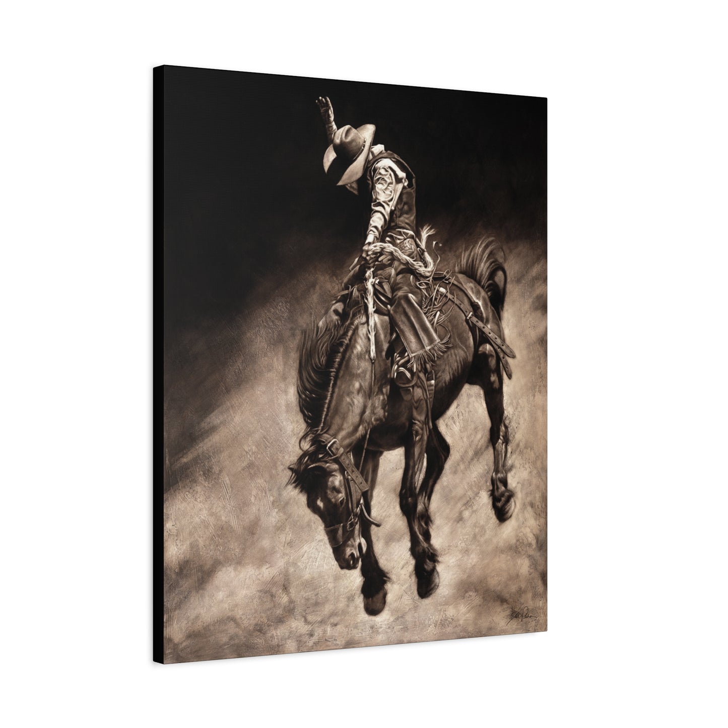 "Giddy Up" Stretched Canvas