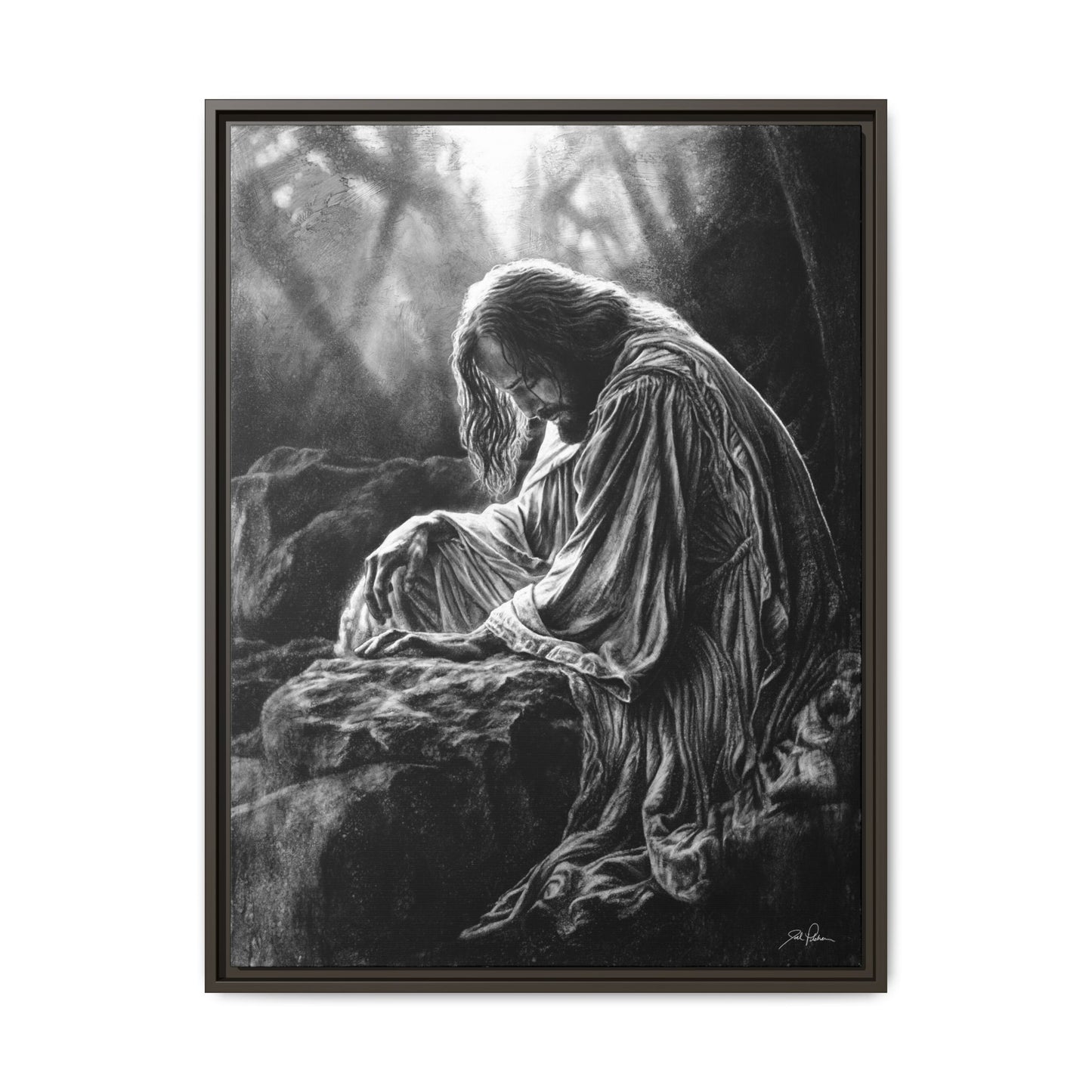 "Gethsemane" Framed Canvas